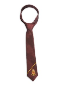 TI167 Design Net Color Tie Embroidered Logo Tie 100% Poly Tie Supplier